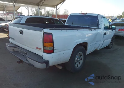 2006 GMC Sierra 1500 Work Truck из США, поврежденный, VIN 3GTEC14X96G201345